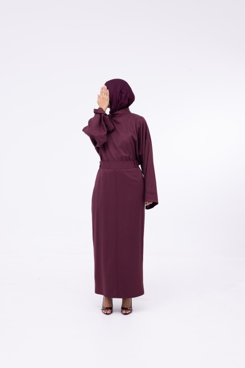 Baya Jupe droite burgundy