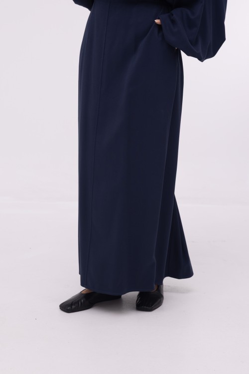 Baya Jupe droite bleu nuit