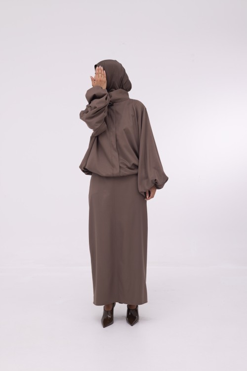 Baya Jupe droite mocha