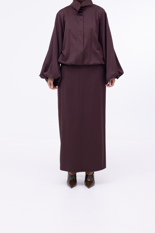 Baya Veste ballon marron