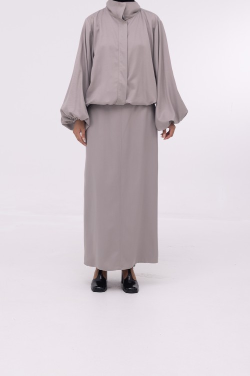 Baya Veste ballon gris