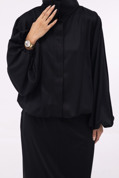 Baya Veste ballon noir