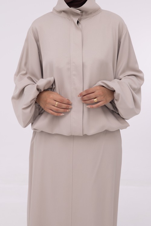 Baya Veste ballon beige