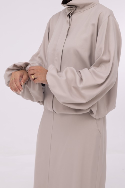 Baya Veste ballon beige