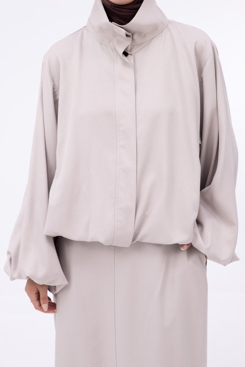 Baya Veste ballon beige
