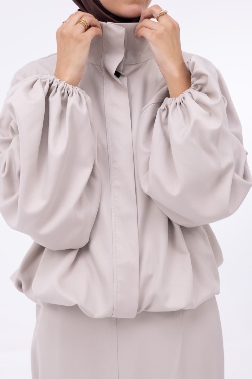Baya Veste ballon beige