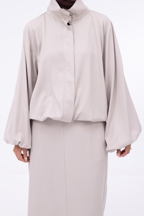 Baya Veste ballon beige