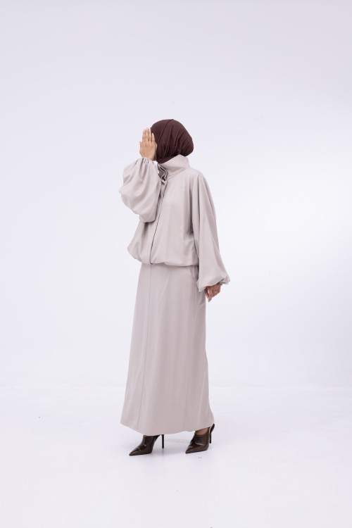 Baya Veste ballon beige