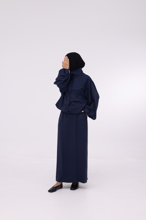 Baya Veste ballon bleu nuit