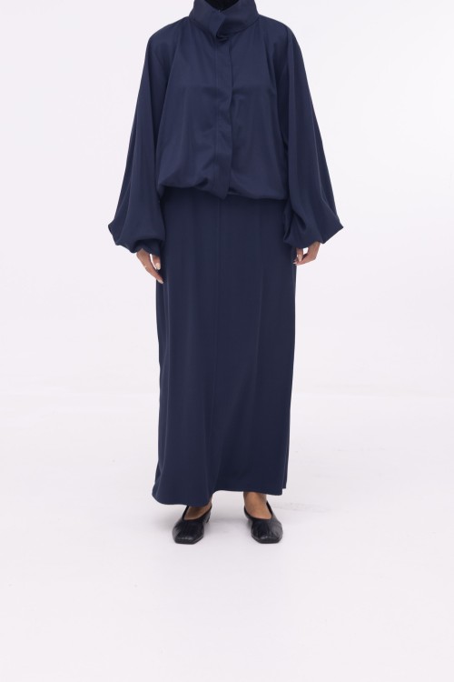 Baya Veste ballon bleu nuit