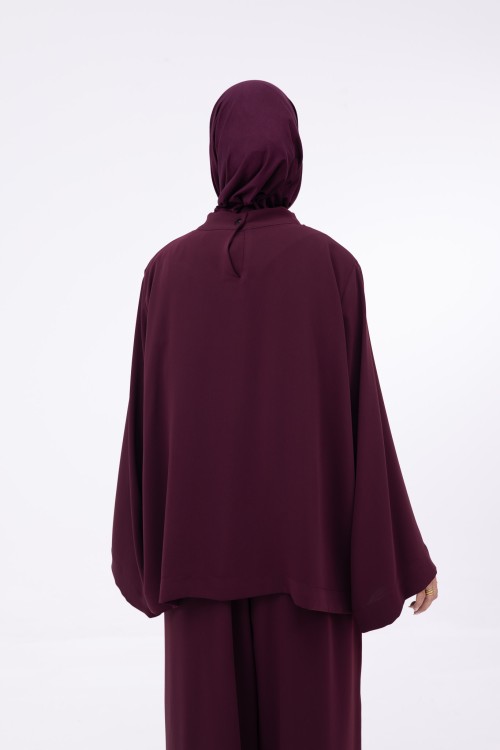 Ensemble Daily burgundy
