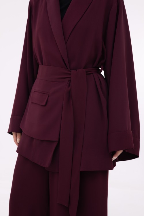 Ensemble Manon burgundy