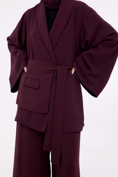 Ensemble Manon burgundy