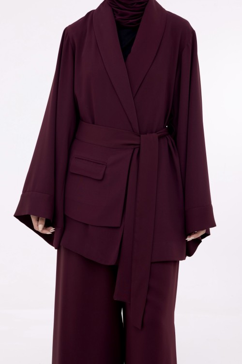 Ensemble Manon burgundy