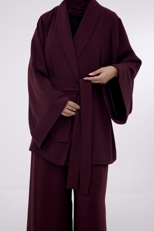 Ensemble Manon burgundy