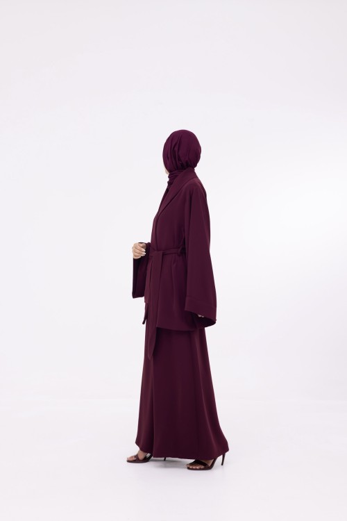Ensemble Manon burgundy
