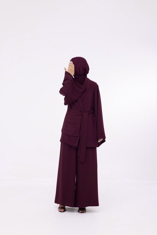 Ensemble Manon burgundy