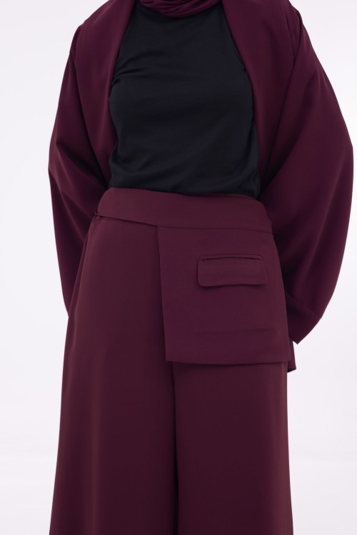 Ensemble Manon burgundy