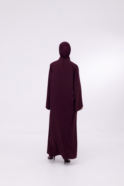Ensemble Cléo burgundy