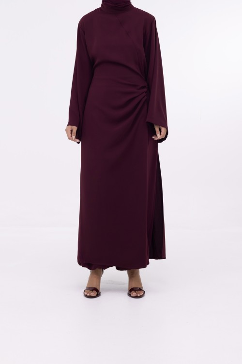 Ensemble Cléo burgundy