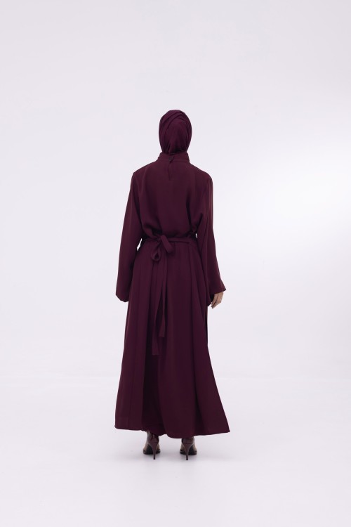 Ensemble Cléo burgundy