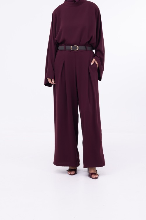 Palazzo Daily burgundy