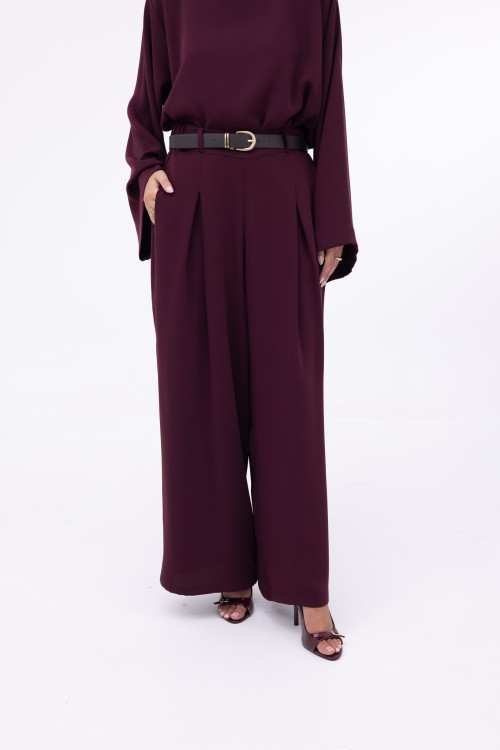 Palazzo Daily burgundy