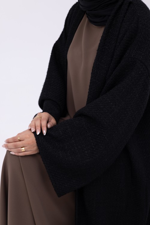 Shela coat noir