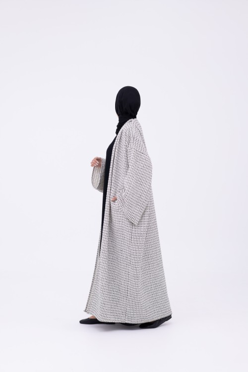 Shela coat chiné crème