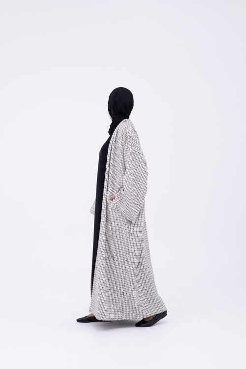 Shela coat chiné crème