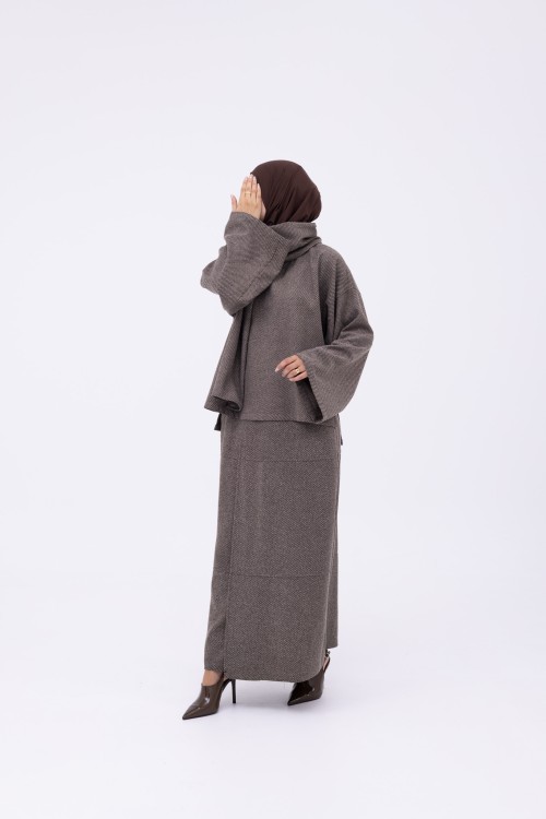 Ensemble luna marron