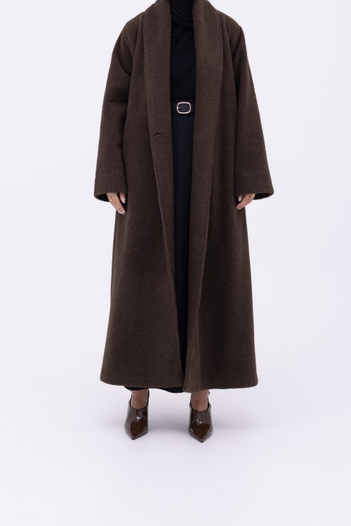 Manteau Clémence marron