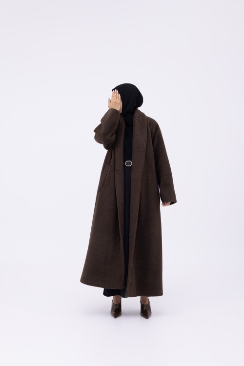 Manteau Clémence marron