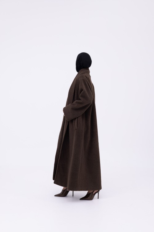 Manteau Clémence marron