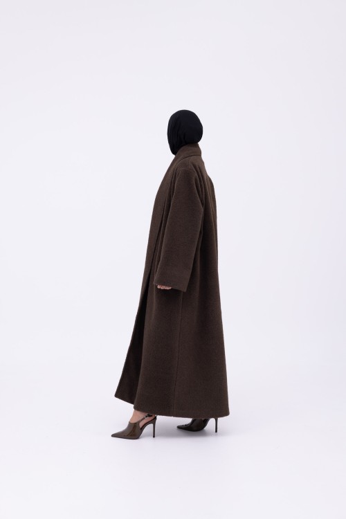 Manteau Clémence marron