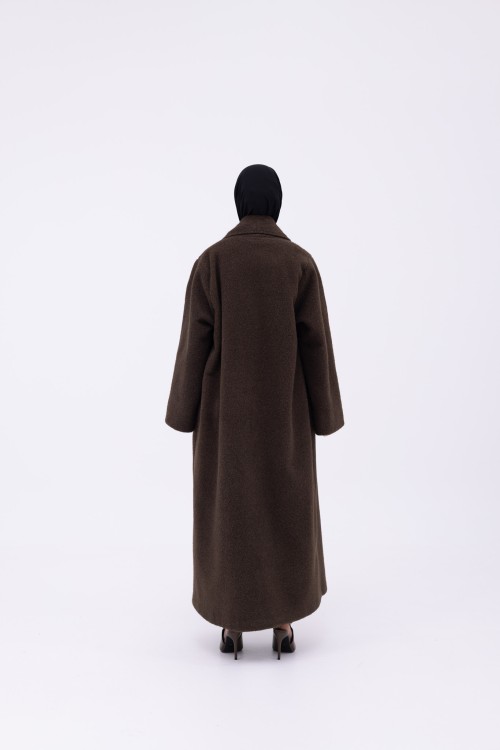 Manteau Clémence marron
