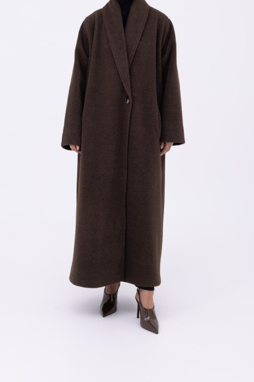 Manteau Clémence marron
