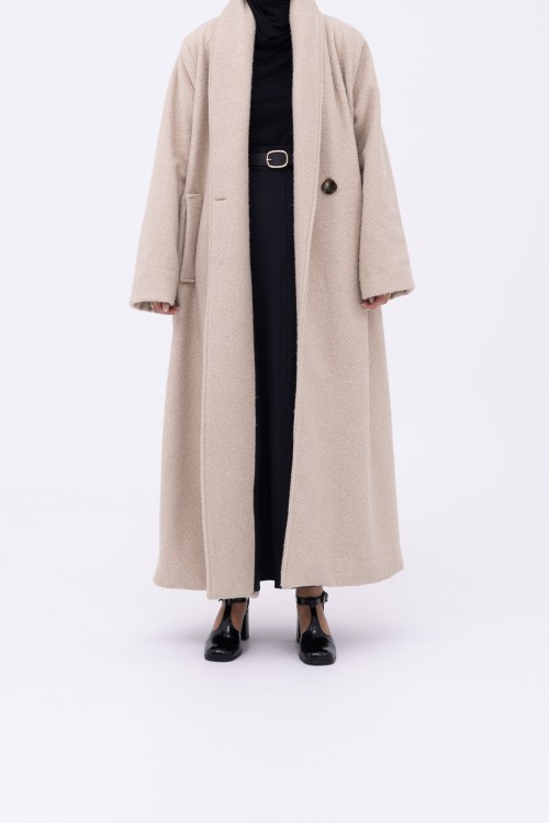 Manteau Clémence crème