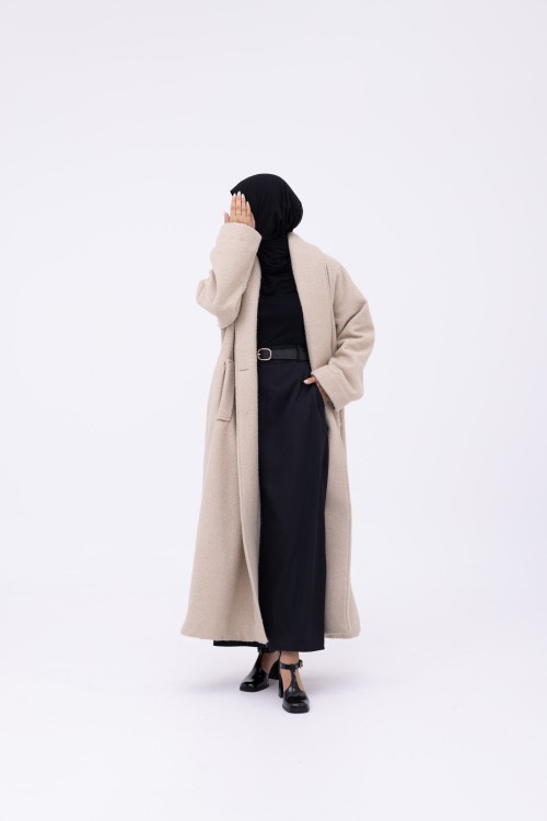 Manteau Clémence crème