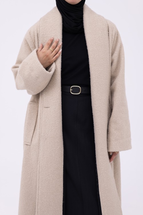 Manteau Clémence crème