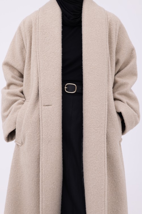Manteau Clémence crème