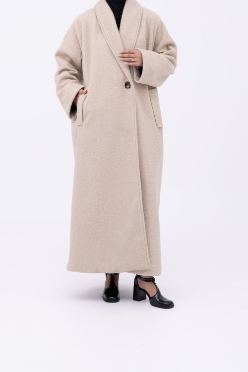 Manteau Clémence crème