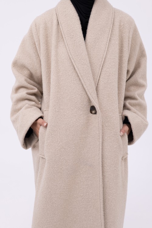 Manteau Clémence crème