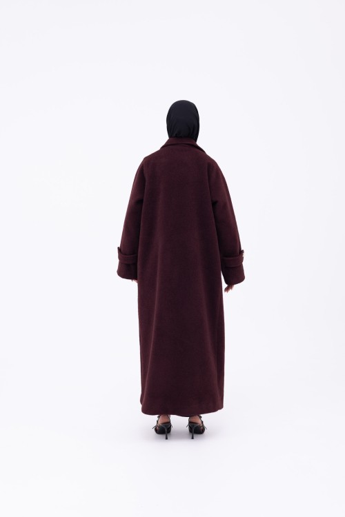 Manteau Sézanne burgundy