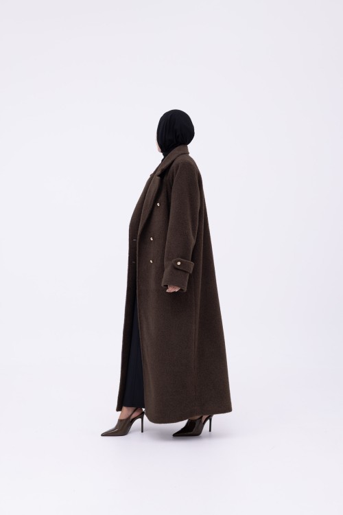 Manteau Sézanne marron