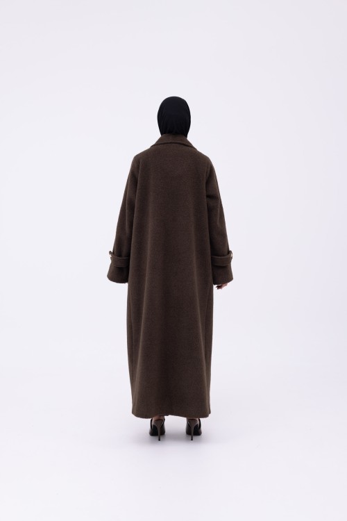 Manteau Sézanne marron