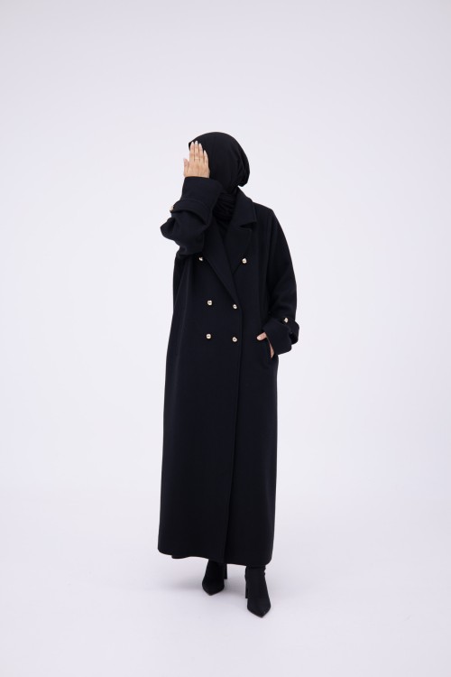 Manteau Sézanne noir