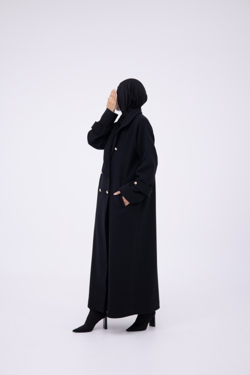 Manteau Sézanne noir
