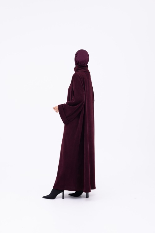 Robe pull Elya burgundy