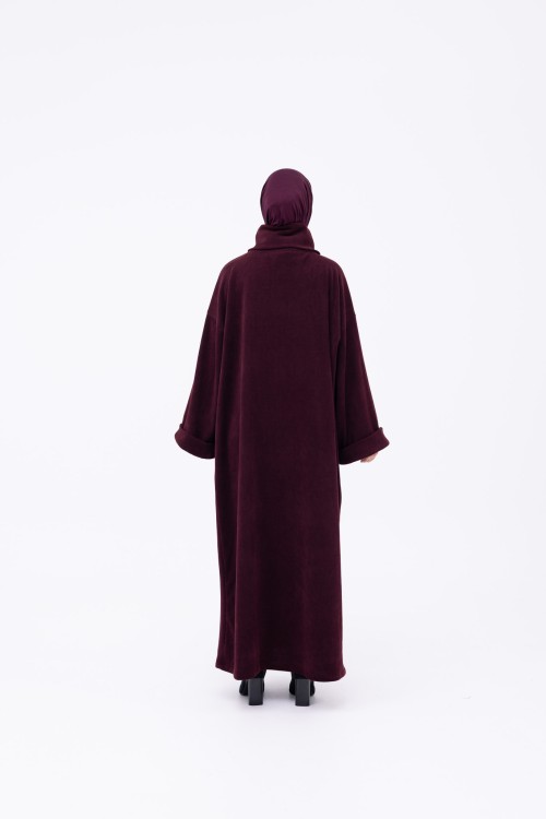 Robe pull Elya burgundy